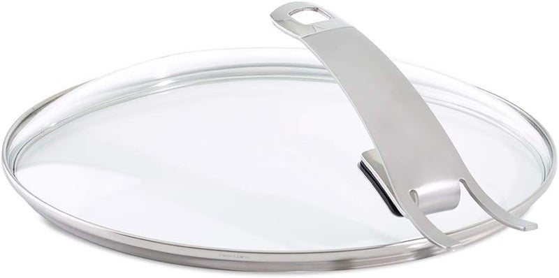 Fissler Premium Quality Glass Lid for Frying Pans - 28 cm Ø with Stainless Steel Rim - Image 1